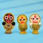 Handcrafted Jagannath Ji Set Paddy Idol || Saras Aajeevika