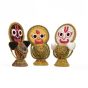 Handcrafted Jagannath Ji Set Paddy Idol || Saras Aajeevika