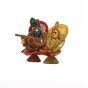 Handcrafted Radha Krishna Paddy Idol  || Saras Aajeevika