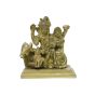 Idol Brass Metal Shiv Parivar On Nandi 4 || Handicrafts Sculpture Made by Rural SHG Women || Saras Aajeevika