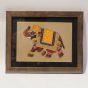 Painting Miniature Art 1 Figure Elephant Framed || Saras Aajeevika