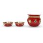 Pooja Thali Set (Thali, Lota & 2 Bowl) Set of 4 || Saras Aajeevika