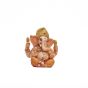 Polyrasin Ganesha || Orange Color || 5 inch || Saras Aajeevika