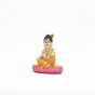 Polyrasin Krishna with Matka || Yellow Color || 4 inch || Saras Aajeevika