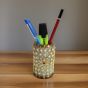 Stone Pen Stand 4" Off White Pearl || 4 Inch || Natural Color || Saras Aajeevika