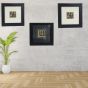 Dhokra Art Tribal Frame (2W+1B) SO3 10*10 inch || Wall Decorative Item || Saras Aajeevika