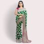 Banarsi Pure Ketan Saree with Golden Zari || Saras Aajeevika