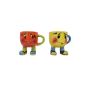 Khurja Pottery Shoe Mug Red+Yellow So2 | Khurja Pottery Shoe Mug Red+Yellow So2| Hand painted | Kitchen ware | Home Décor | Red and Yellow