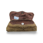  Embroidered B Envelope Clutch Beigh