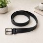 Pure Leather Belt Black 46 inch || Saras Aajeevika