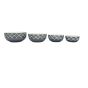 Khurja Pottery Soup Bowl White + Grey So4 | Saras Aajeevika