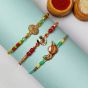 Rakhi Set for 3 Brothers Type-1 || Set of 3 || Saras Aajeevika