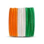 Silk Thread Bangles || Set of 12 || Tiranga || Saras Aajeevika