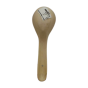 Khurja Pottery Serving Spoon Rnd Wht + Blu Clr 9" || Saras Aajeevika