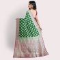 Banarsi Pure Ketan Saree with Golden Zari || Saras Aajeevika