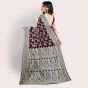 Banarsi Pure Ketan Saree with Golden Zari || Saras Aajeevika