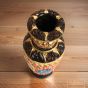 Wooden Pearl Flower Pot 9" || Natural Color || Saras Aajeevika