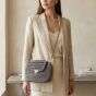 Handcrafted Macramé Sling Bag || Grey Color || Saras Aajeevika