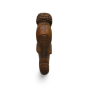 Wall Décor Bracket Wood Carving Elephant Antique Natural Colour 10 Inch