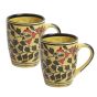 Khurja Pottery Milk Mug Mehdi Green || Set of 2 || Saras Aajeevika