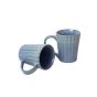 Khurja Pottery Milk Mug Blue So2  |Handmade mugs | Kitchenware |Home Essentials