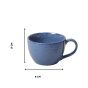 Khurja Pottery Soup Cup Blue So2|Handmade mugs | Kitchenware |Home Essentials 