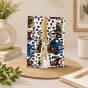 Handmade Paper Bamboo Lock Diary || Size 8x6 || White Colour || Saras Aajeevika