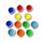 Terracotta Multi Colour Diya || Set of 12 || Festival Decorative Item || Saras Aajeevika
