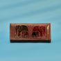 Camel Leather Shantiniketan Clutch Wallet 8 inch || Saras Aajeevika