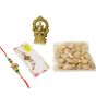 Two Bhai Dooj Gift Box with Brass Ganesha Idol & Pista || Bhai Dooj Special Gift Box || Saras Aajeevika