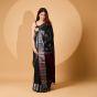 Handloom Cotton Silk Black Kasuti Saree with Blouse || 6.8 Mtr || Saras Aajeevika