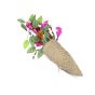 Artificial Jute Bouquet with Pink Wooden Flower || Saras Aajeevika