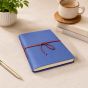 Handmade Paper Diary Plain Bahi || Size 8x6 || Blue Colour || Saras Aajeevika