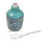 Khurja Pottery Dispenser Mugal Painting Light Green || Saras Aajeevika