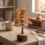 Handmade Stone Decorative Tree Orange Colour || Saras Aajeevika