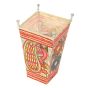 SARAS Aajeevika, Handcrafted | Goat Leather Hand painted Lamp | SHG Product | Andhra Pradesh | Leather Work | Multiple Colour | 8