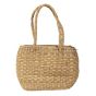 Ladies Bag from Water Hyacinth Fiber, Red and Natural Color | Ladies Fashion | Handbag