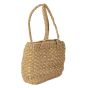 Ladies Bag from Water Hyacinth Fiber, Red and Natural Color | Ladies Fashion | Handbag