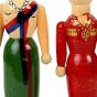 Raja Rani Green & Red | Toy for Kids | Handmade Toys | Wooden Toys