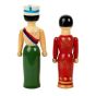 Raja Rani Green & Red | Toy for Kids | Handmade Toys | Wooden Toys