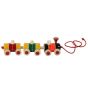 Channapata Train Blue & Red | Toy for Kids | Handmade Toys | Wooden Toys