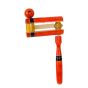 Round Rattel Orange | Toy for Kids | Handmade Toys | Wooden Toys