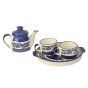 Tea Set Murli Khurja Pottery S || Saras Aajeevika