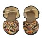 Footwear Jute Ladies Kalamkari Elastic