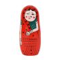 Hand-Painted Indian Wooden Nesting Dolls – Set of 6