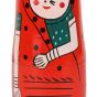Hand-Painted Indian Wooden Nesting Dolls – Set of 6