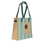  Bag Jute Apple Multicolour
