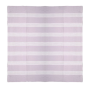  Bedspread Cotton Light Purple With White Line 90x100 (Double Bed Sheet with Pillow Cover)