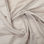 Bedspread Cotton White Line 90x60 (Single Bed Sheet without Pillow Cover)