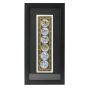 Miniature Painting Radha Krishana Silk With Frame 10*14"